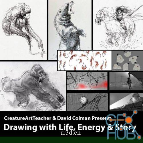 Drawing with Life, Energy and Story