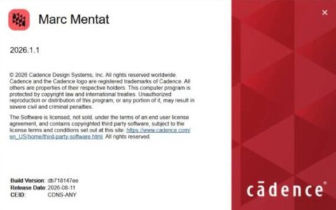 MSC Marc 2026.1.1破解版_非线性FEA软件